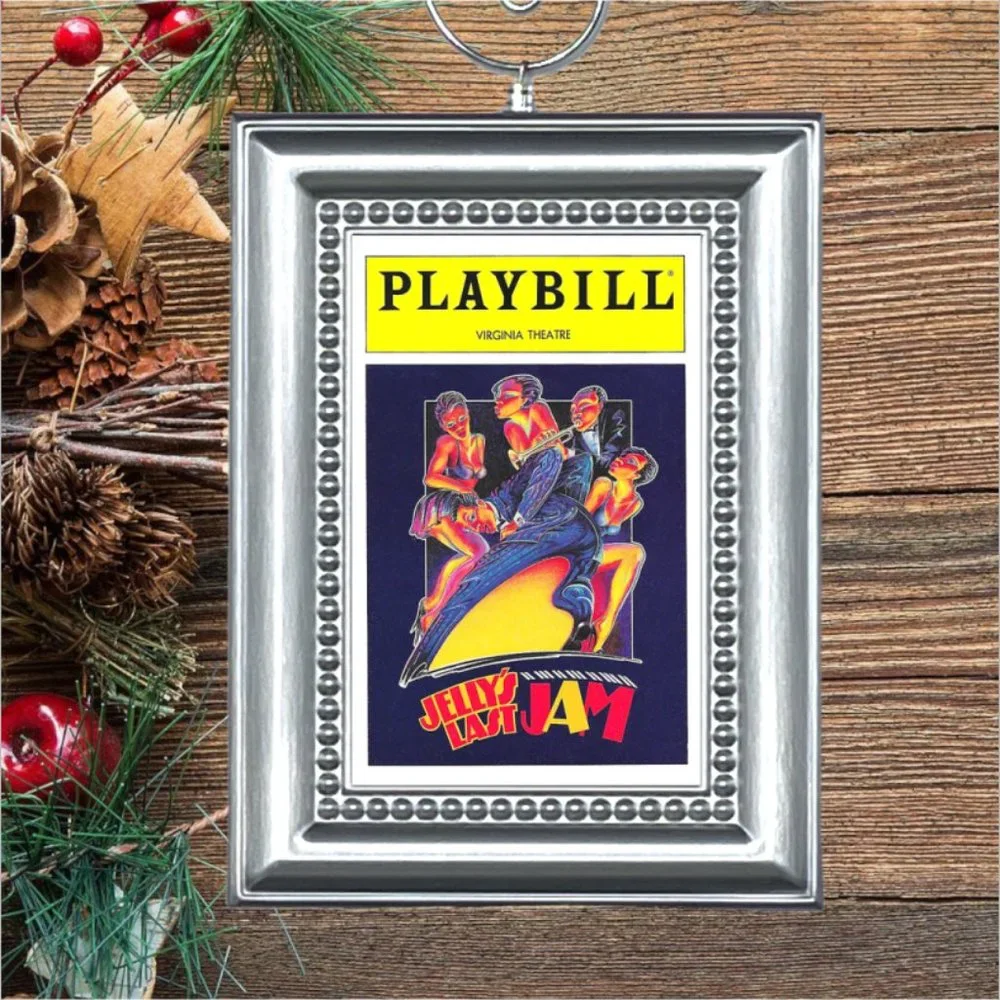 Jelly's‎ Last Jam Broadway Musical Playbill Christmas Tree Ornament